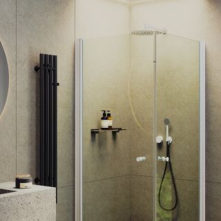 Душевой уголок MaybahGlass MGY-1292-1 90x90см белый